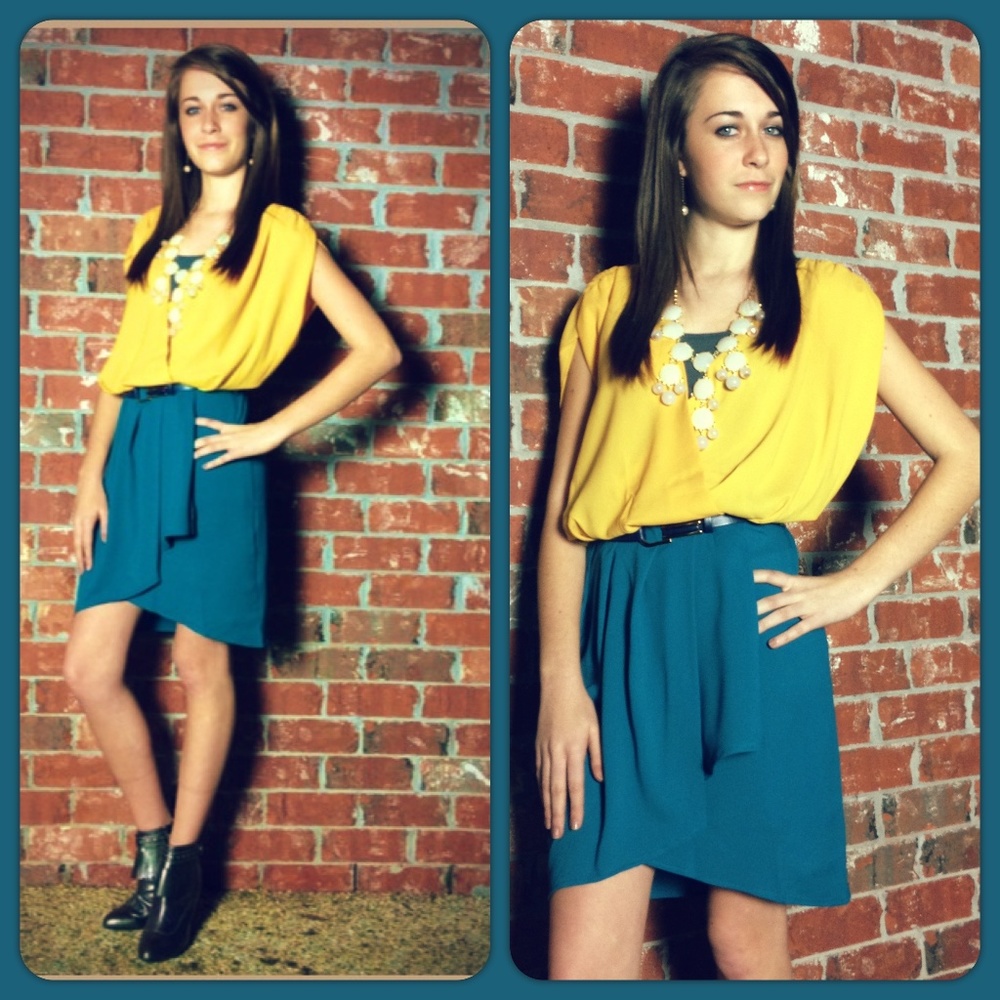 Color Block Dress